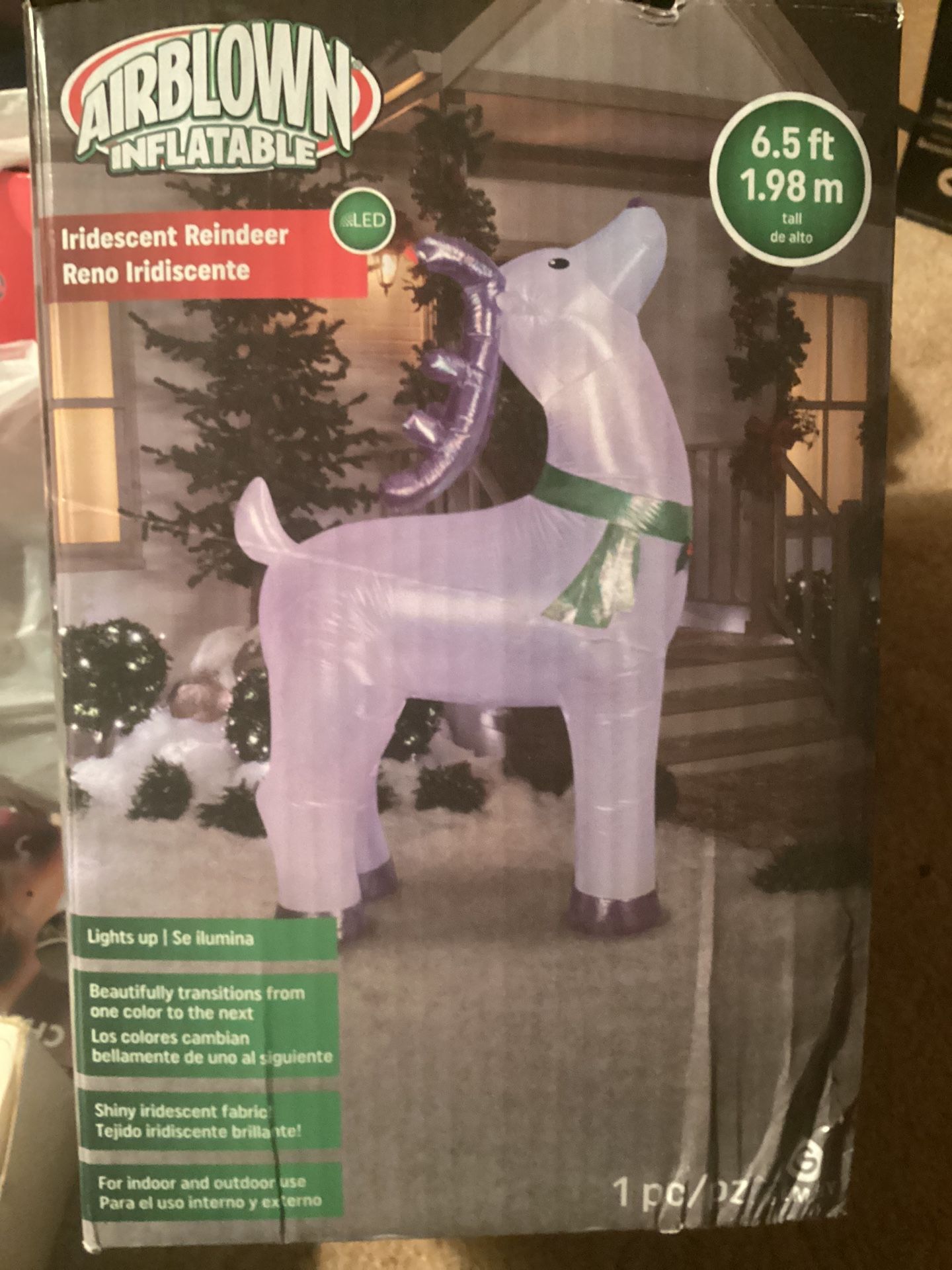 INFLATABLE CHRISTMAS REINDEER