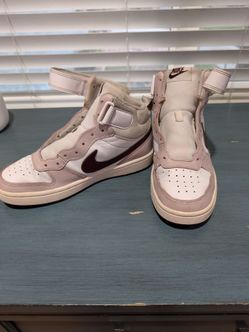 Girls mauve/pink and white Nikes