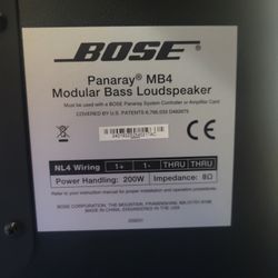 Bose Speakers