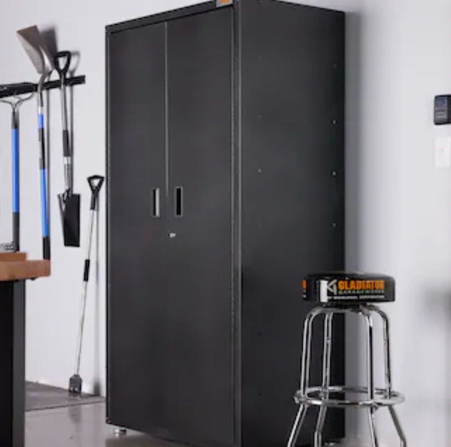 Gladiator 72” Tall Steel Garage Cabinet – Heavy Duty Storage (Read Description)
