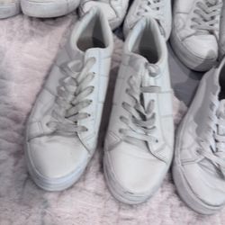 Tenis Blancos De Piel 8.5