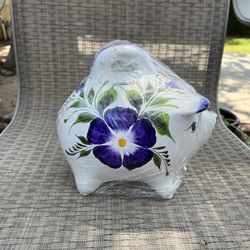Ceramic Piggy Bank. Made In Mexico