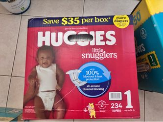 Huggies 234 count size 1!