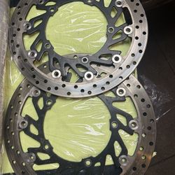 YZF-R1 brake rotors front left and right 2009 Yamaha R1