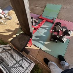 Rep Fitness Incline Bench And Adjustable Dumbbells