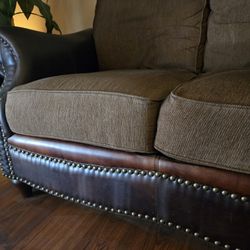 2 Elegant Brown Couches $600 