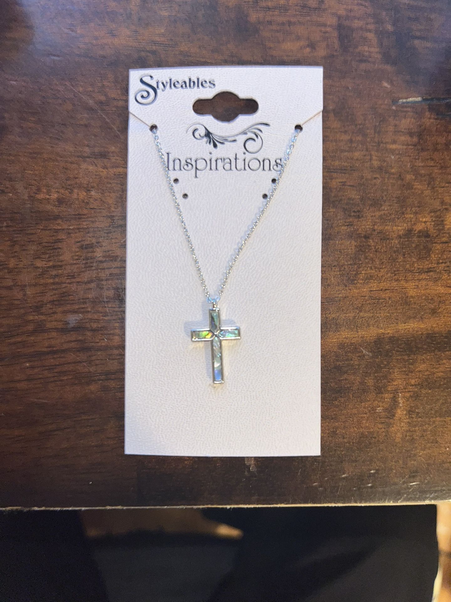 Inspiration Cross Necklace 