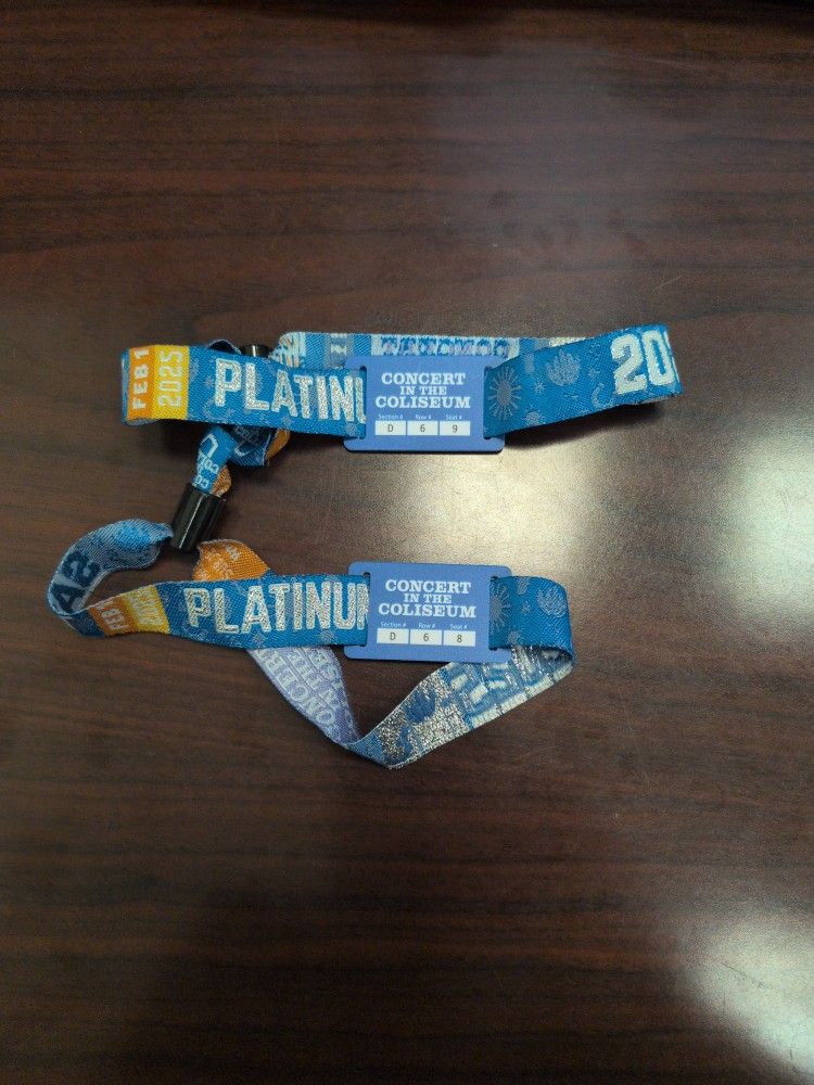 Blake Shelton And Gwen Stefani - 2 Platinum Tickets For Sale