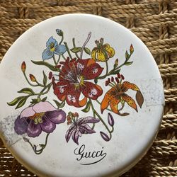 Vintage Floral Gucci Trinket Box