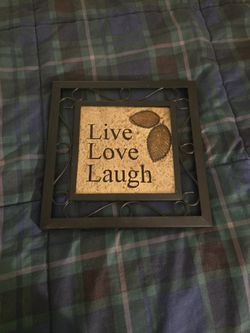 Wall Frame Live Love Laugh