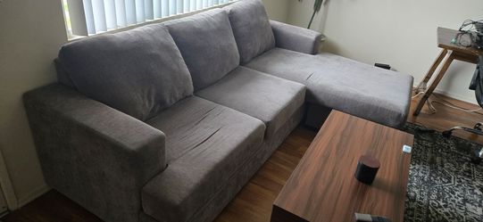 Living spaces Grey Couch