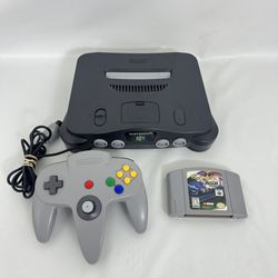 Nintendo 64 Console System Bundle NUS-001 N64 Game Controller Cables Tested Work