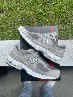New Balance 2002r grey/white size 8.5