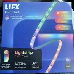 Lifx 80” Light strip Color Zones Wi-fi