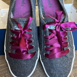 Keds - Celeb Wool Charcoal Size 8 (Like New)