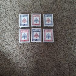Decks of playing cards 