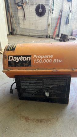 Dayton propain heater