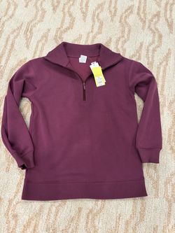 New - Women’s All in Motion 1/4 zip sweatshirt, size XS
