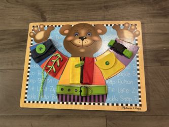 Melissa & Doug Basic Skills Puzzle Board