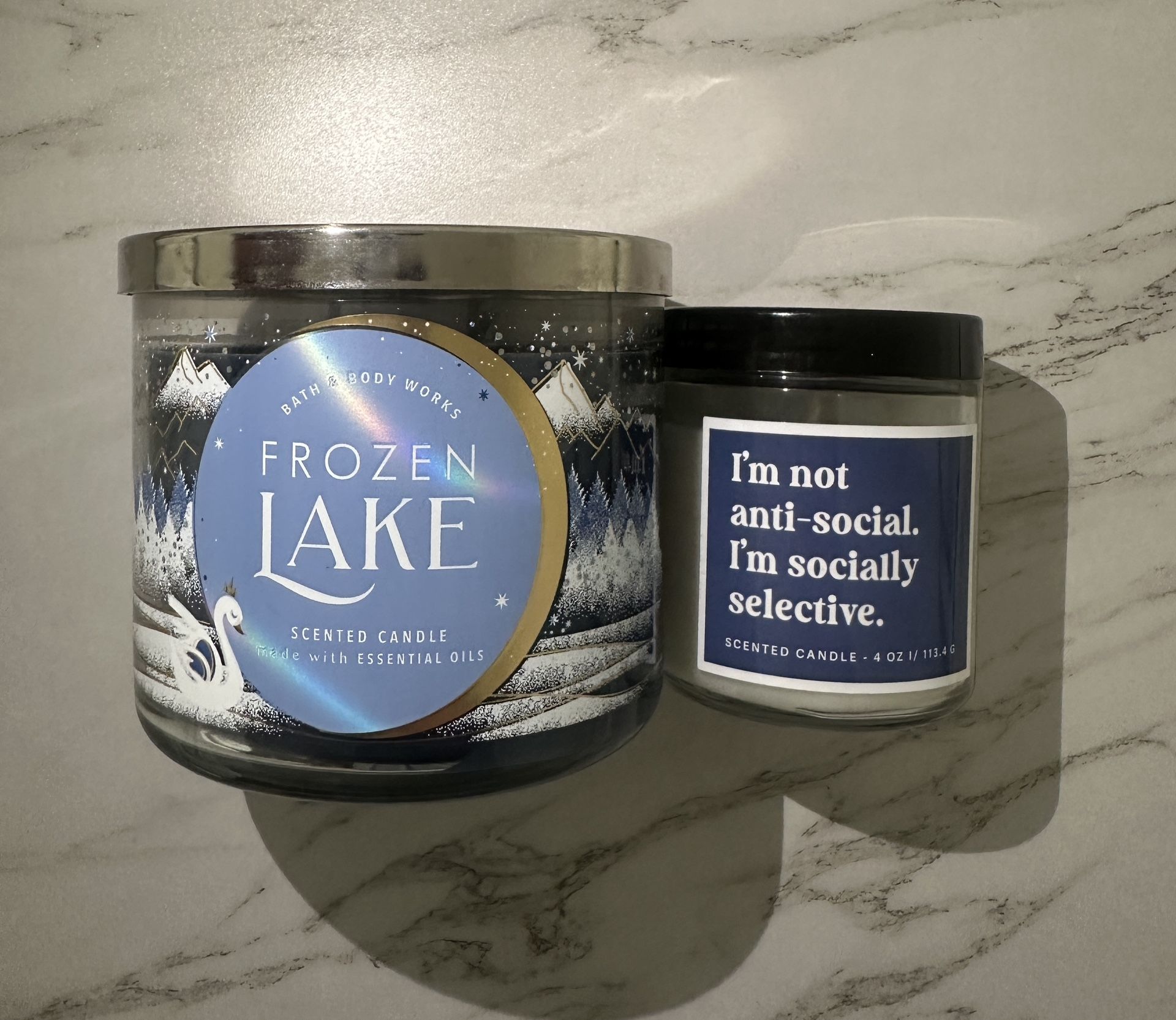 Bath and body works candles