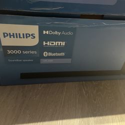 Philips Sound Bar with Sub In Box