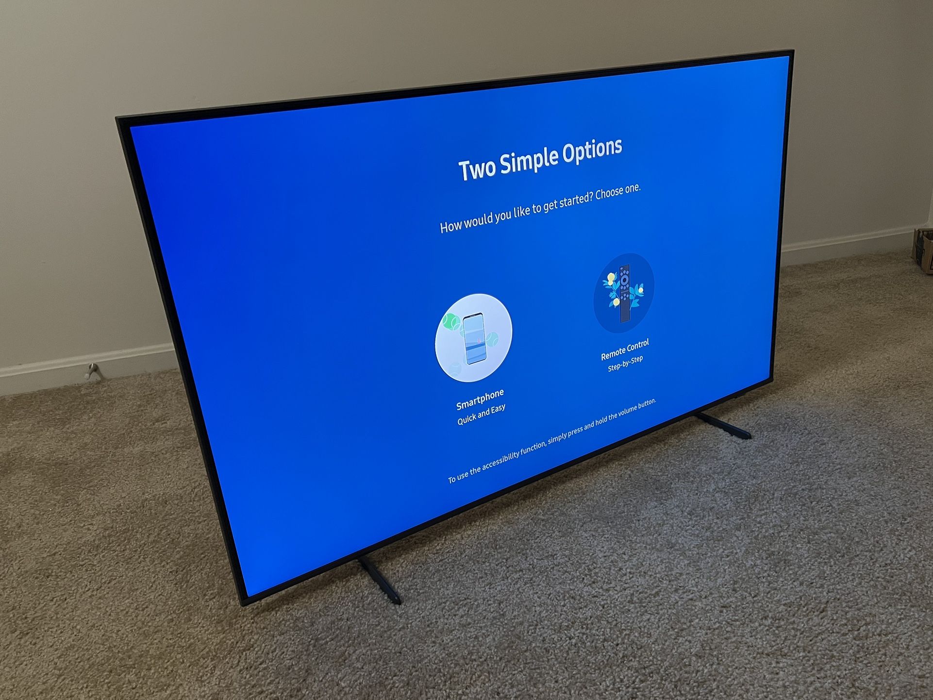 2022 SAMSUNG 4K 50” QLED SMART TV (QN50Q60BAFXZA) for Sale in Bel Air