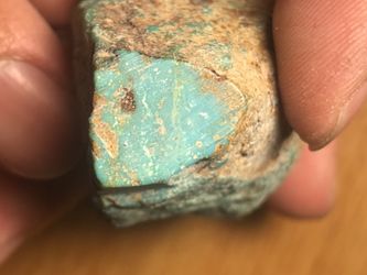 Raw turquoise stone