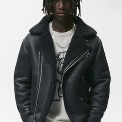 Zara Faux Leather Jacket