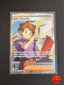 Pokemon TCG Bill's Transfer 194/165 Trainer Supporter Card