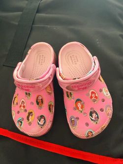 Toddler girl Princess crocs