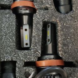 H11 Bulb,H9 H8 Light Bulb 400% Brightness 6500K White Extremely Super Bright Plug and Play Headlight Mini Size of Fog Bulb 2