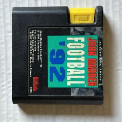 John Madden Football ’92 For Saga Genesis 
