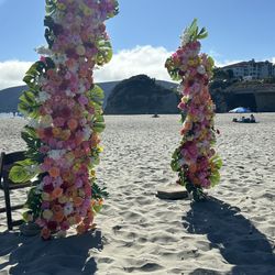 Beautiful Boho tropical Arch 
