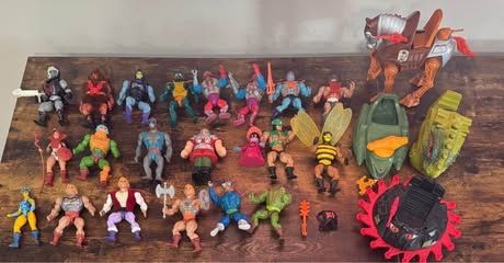 Vintage MOTU Lot of He-Man Toys Figures Vehicles Accessories see pics $200 for All