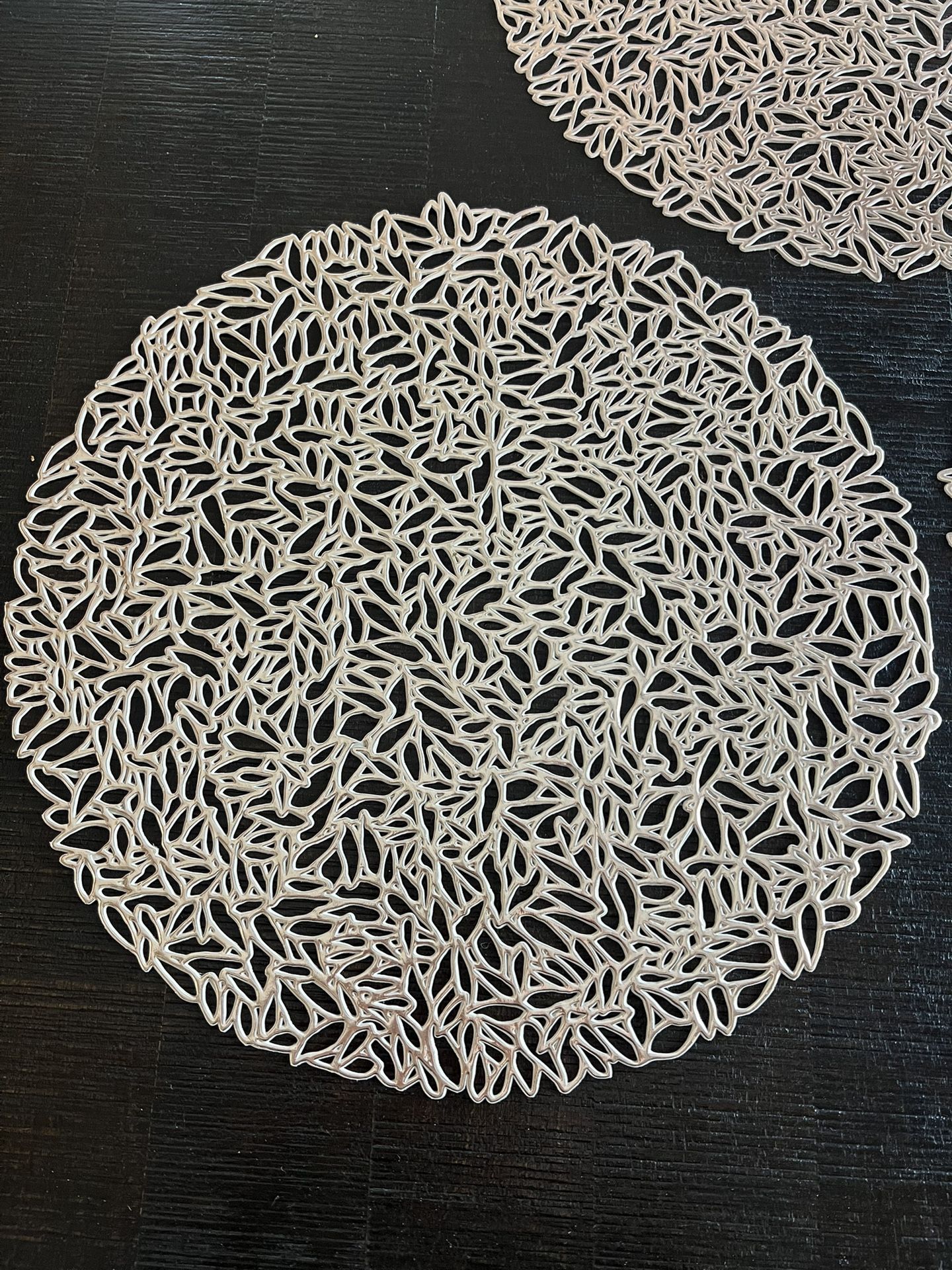 Occasion Vinyl Placemats - Gold Color - 170 Count