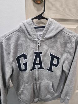 Gap Kids Gray Zip-Up Hoodie