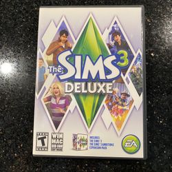 The SIMS 3 Deluxe Game PC & MAC + Ambitions Expansion Pack
