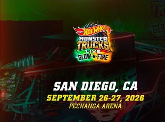Hot wheels Monster Truck Show 9/26/26