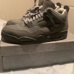 Jordan 4 Paris olympic wet cements