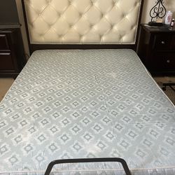 Queen Bed with Adjustable Frame