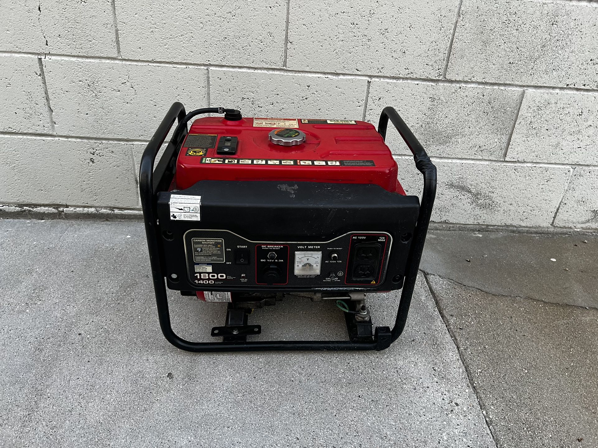 generator 1800watts