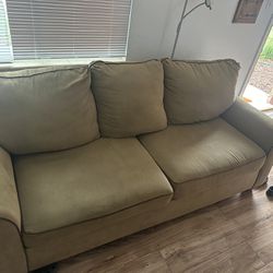 Tan couch 
