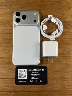 📱 iPhone 17 Pro Max | 1TB | Silver | Cricket Only | Hablo Español