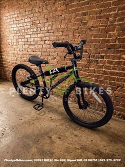 NEW 2025 FREE AGENT CHAMP 20 BLACK SINGLE SPEED KIDS BOYS GIRLS YOUTH BMX BIKE