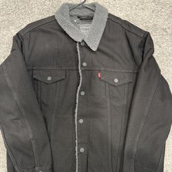 MEN’S LEVI’S DEMIN SHERPA JACKET