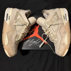 Off White Jordan 4 Sail 