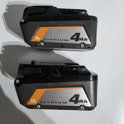 Ridgid Batteries 