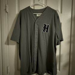 Hollister Grey Baseball Jersey