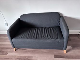 Almost New Loveseat - Dark Gray