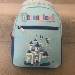 Funko Disneyland 65th Anniversary Castle Back Pack with Tinkerbell